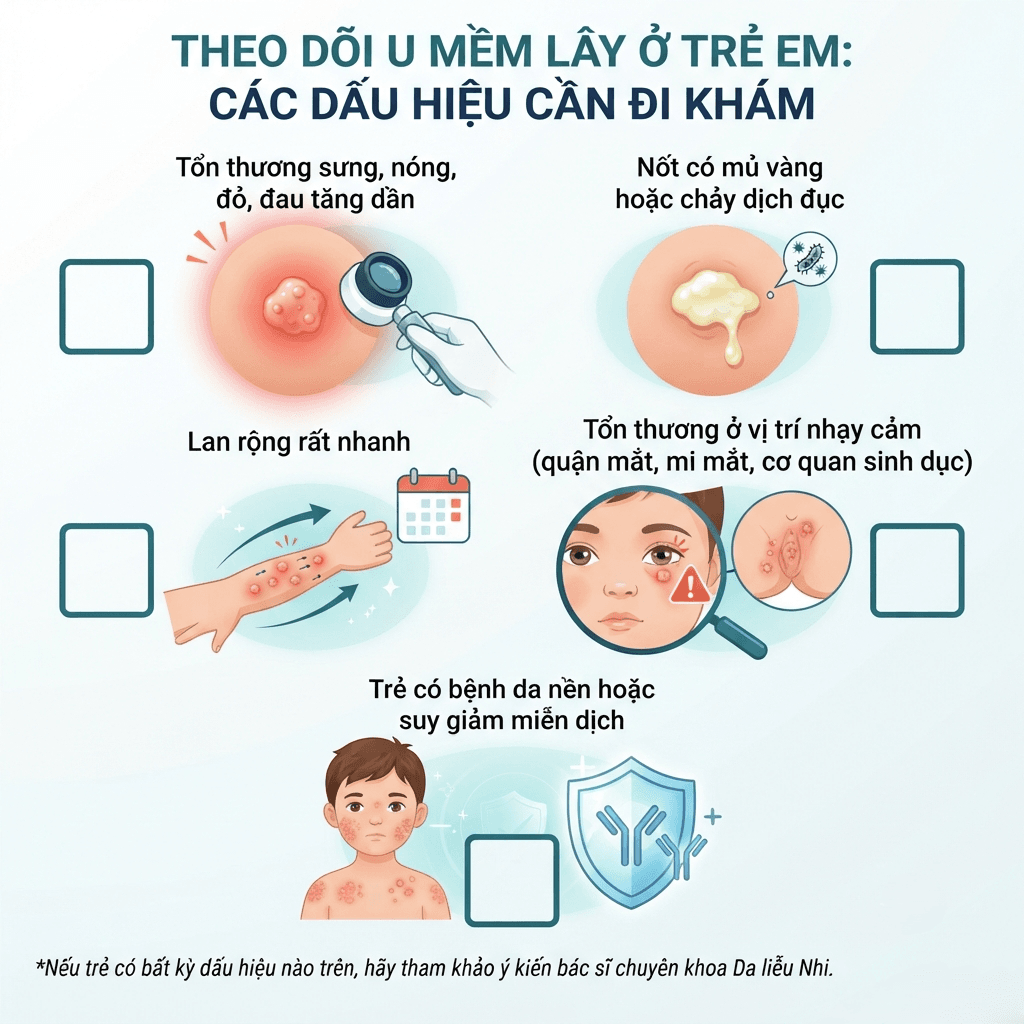 Dấu hiệu cần đưa trẻ đi khám bác sĩ
