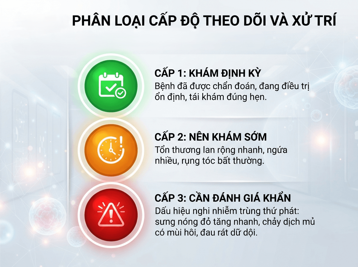 Dấu hiệu cần đi khám 